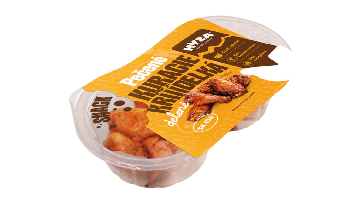 Hyza Kuracie krídla delené pečené, 290 g