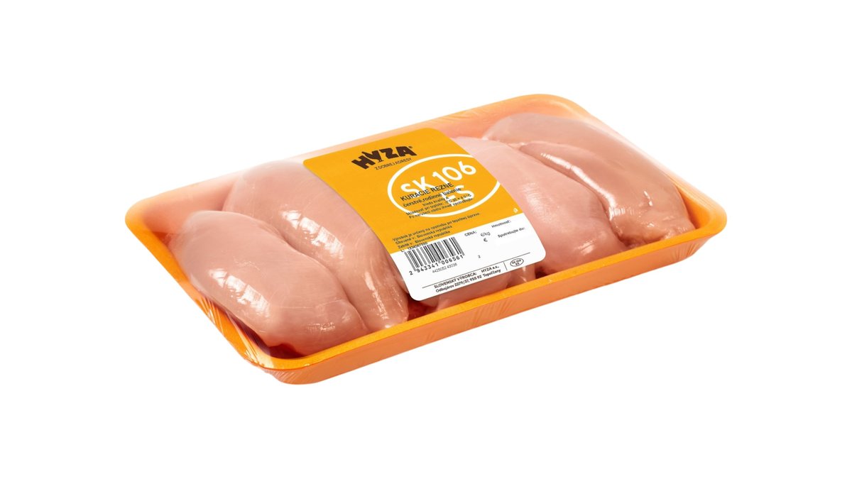 Hyza Čerstvé Kuracie rezne, rodinné balenie, ~1300 g