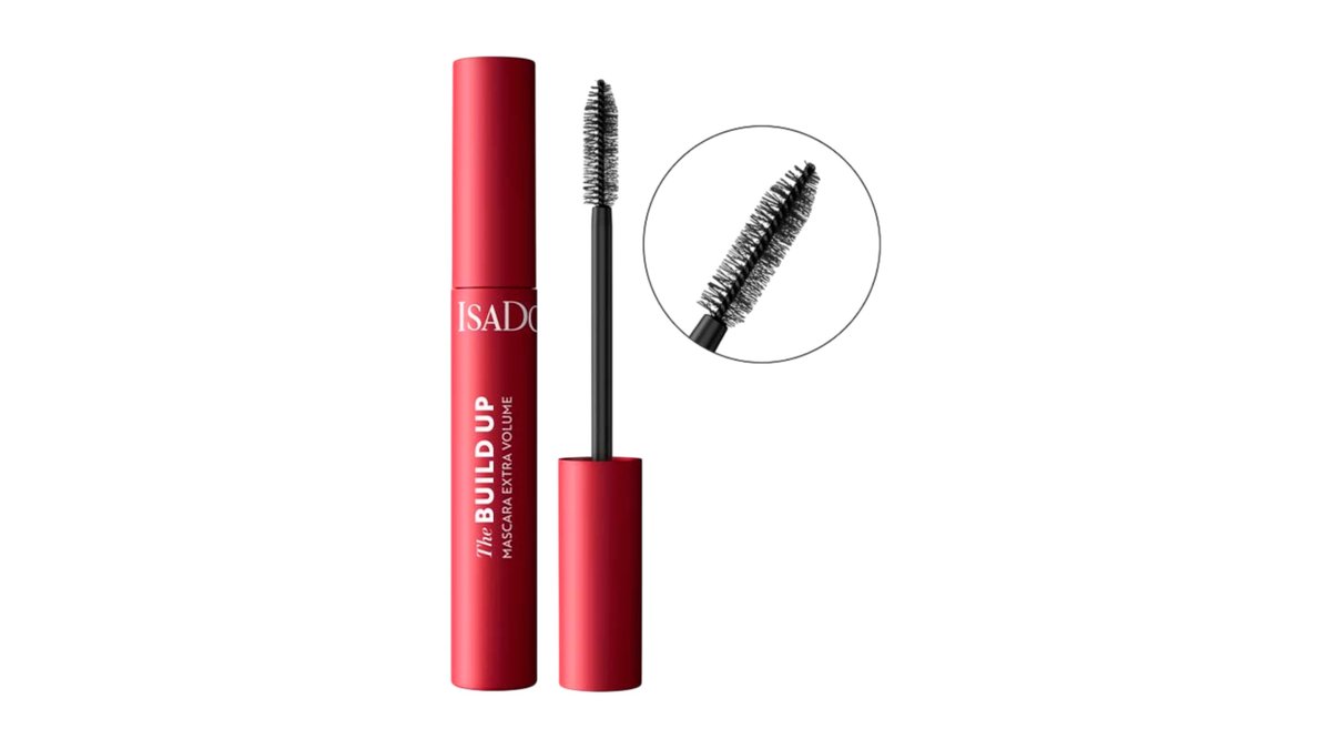 The Build Up Mascara Extra Volume 01 Super Black, Isadora 10 ml