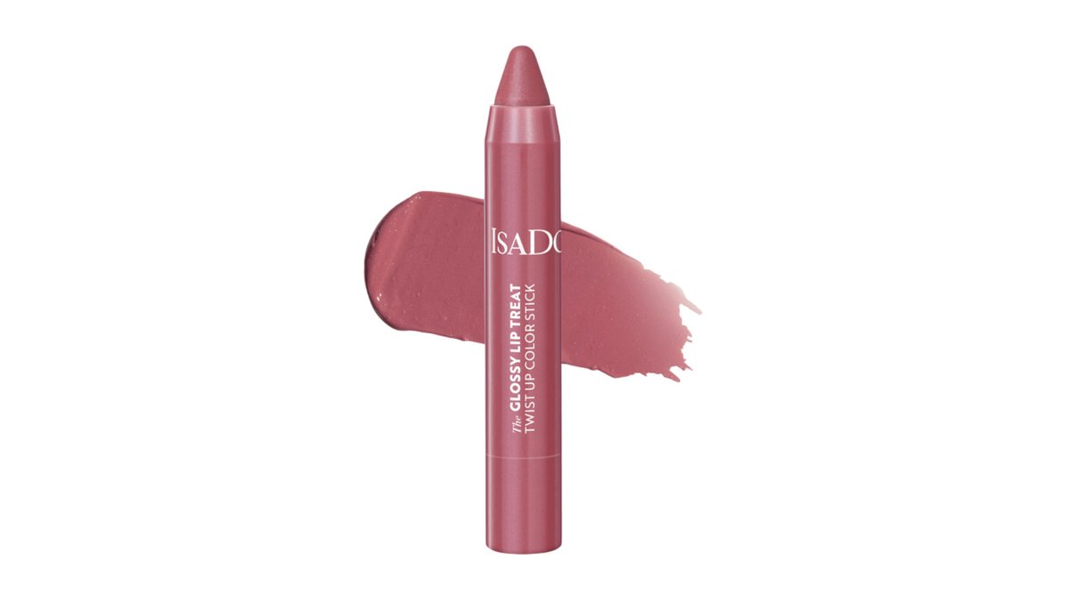 Lipgloss Treat Twist Up Color Stick 18 Lovely Lavender, Isadora 3 g