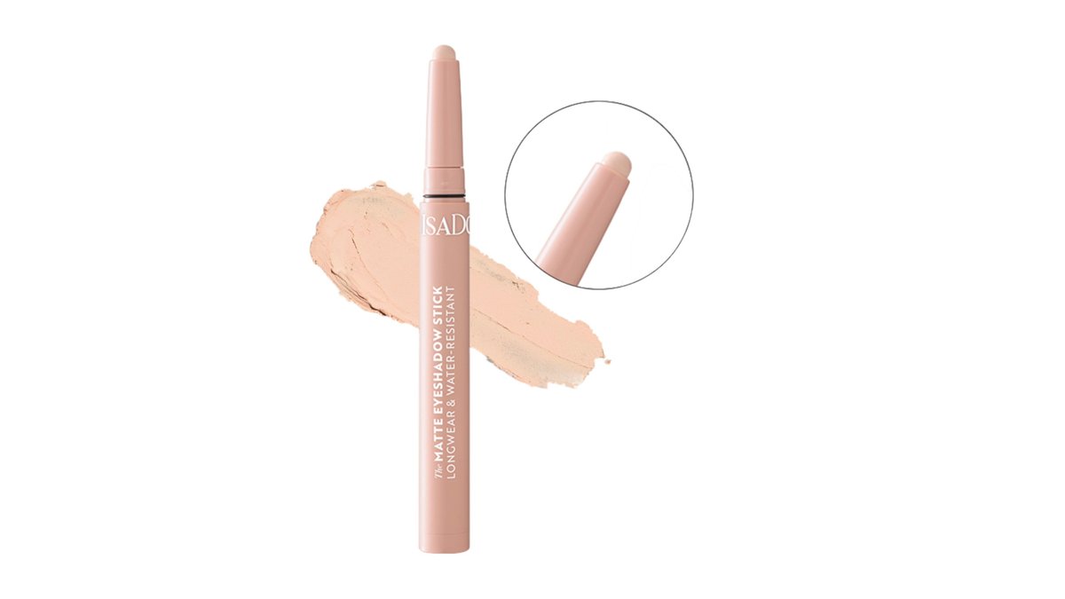 The Matte Eyeshadow Stick Longwear & Water-Resistant 60 Bare Beige, Isadora 1 g