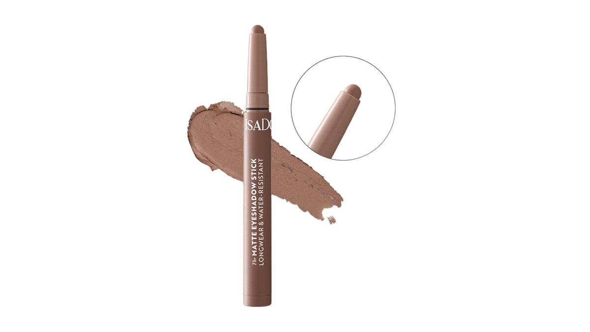 The Matte Eyeshadow Stick Longwear & Water-Resistant 63 Cool Taupe, Isadora 1 g