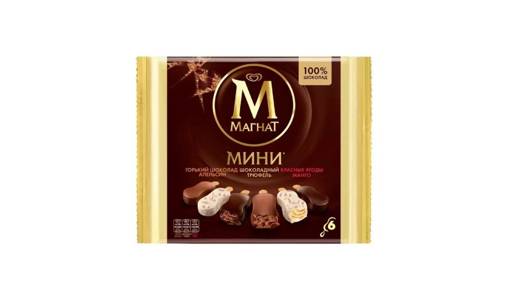 Мороженое Магнат Мини миндаль 249 г