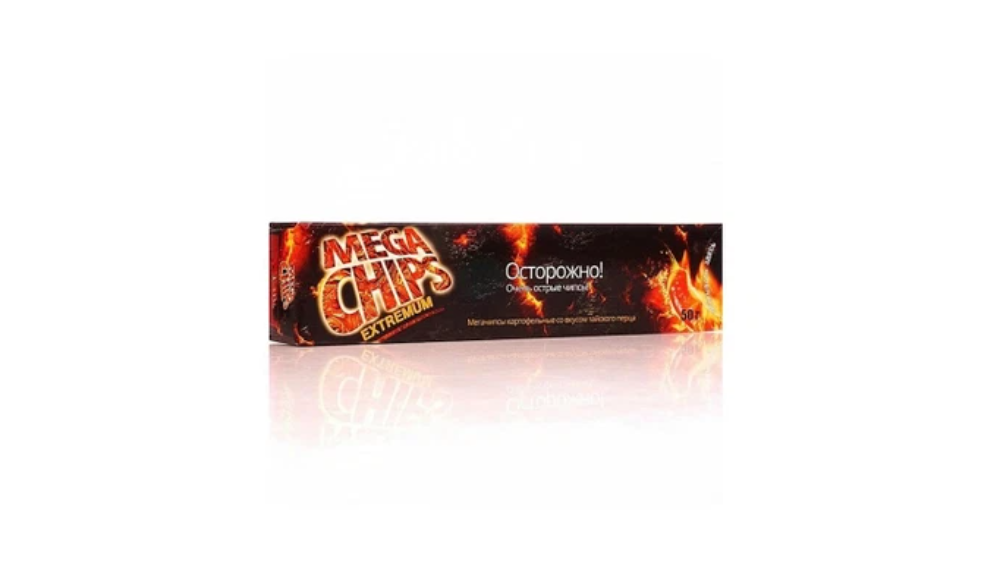Mega Chips Acı Bibərli 50 qr