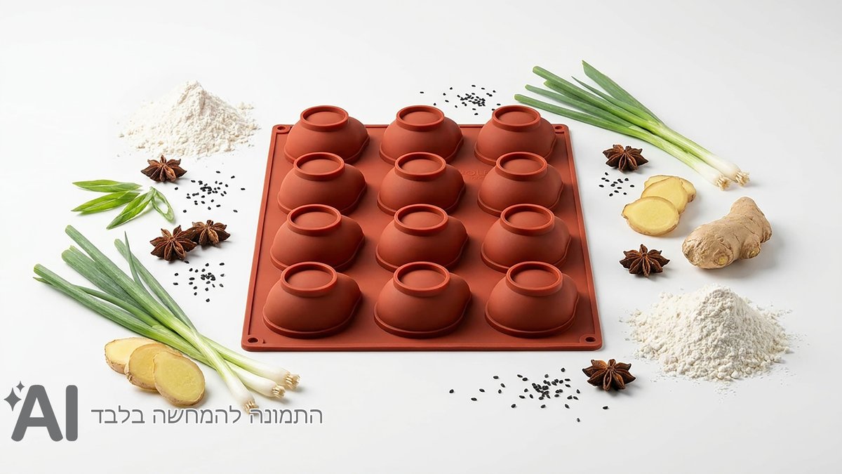 תבנית סיליקון מנגו מיני