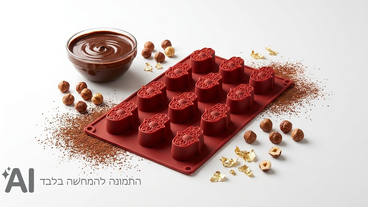 תבנית סילקון 12 חמסות קטנות