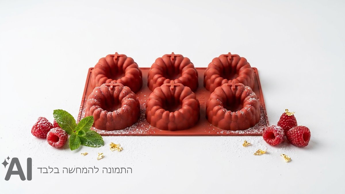 תבנית סיליקון פירות יער - פטל