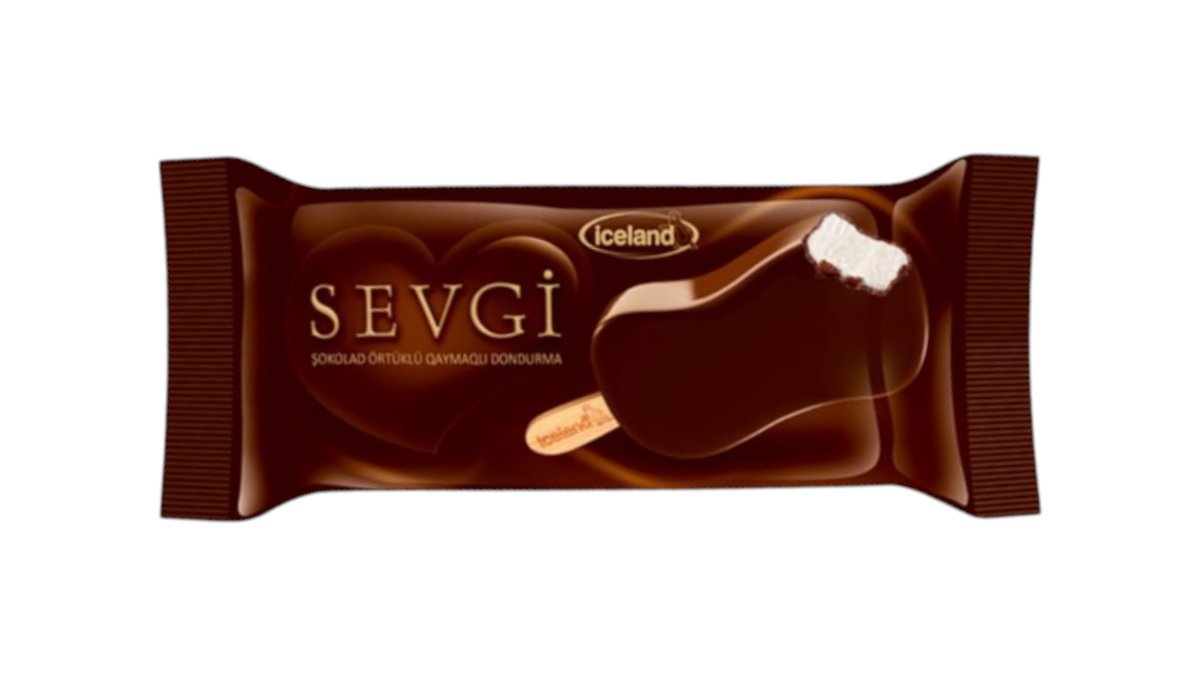 Iceland Sevgi Dondurma Şokalad örütklü 85qr