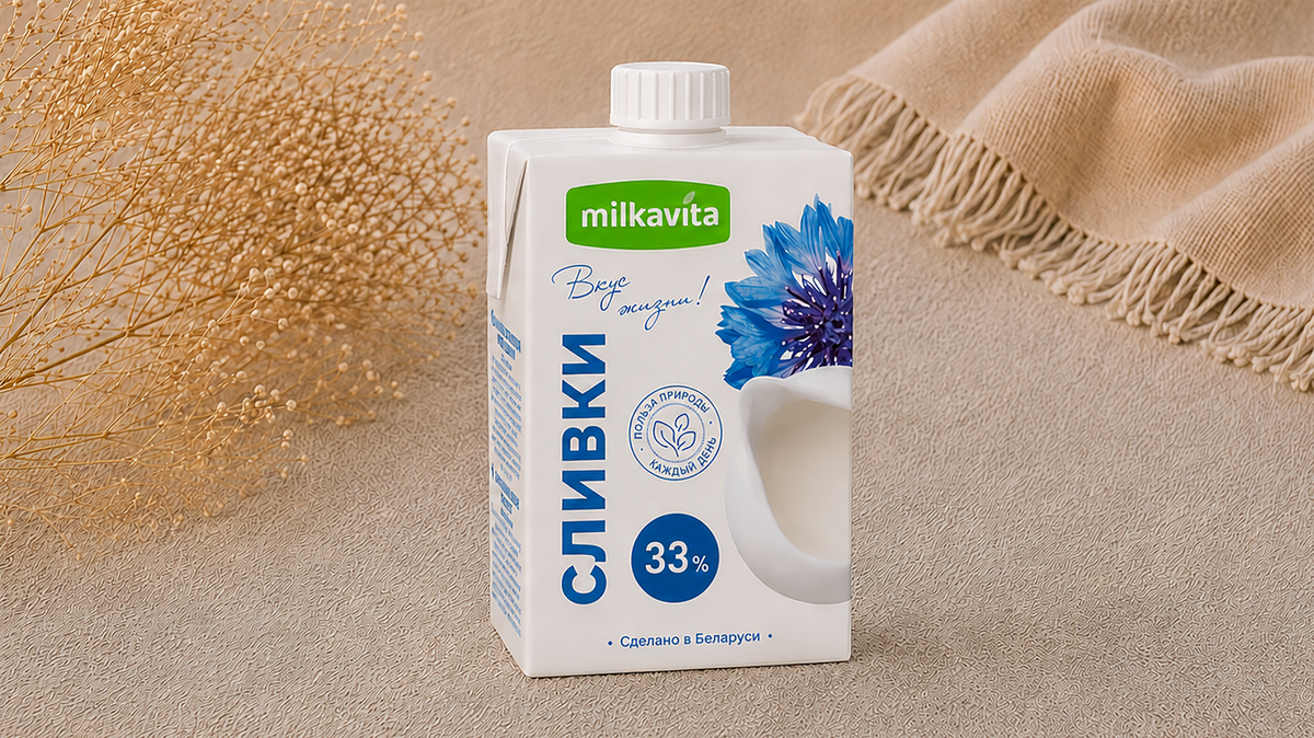ნაღები Milkavita 33%