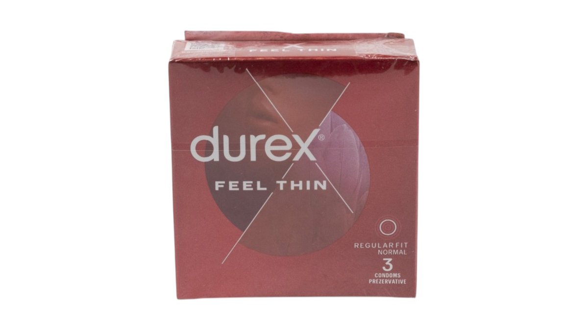 Dur Condom 3Pc Feel Thin