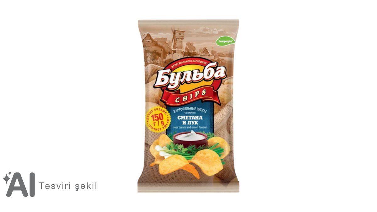 Bulba Xama Soğanlı Çips 150 qr
