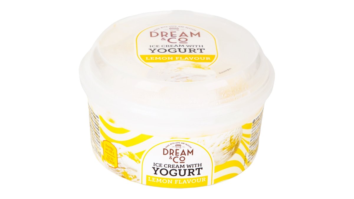 Dream & Co. zmrzlina jogurtová citronová