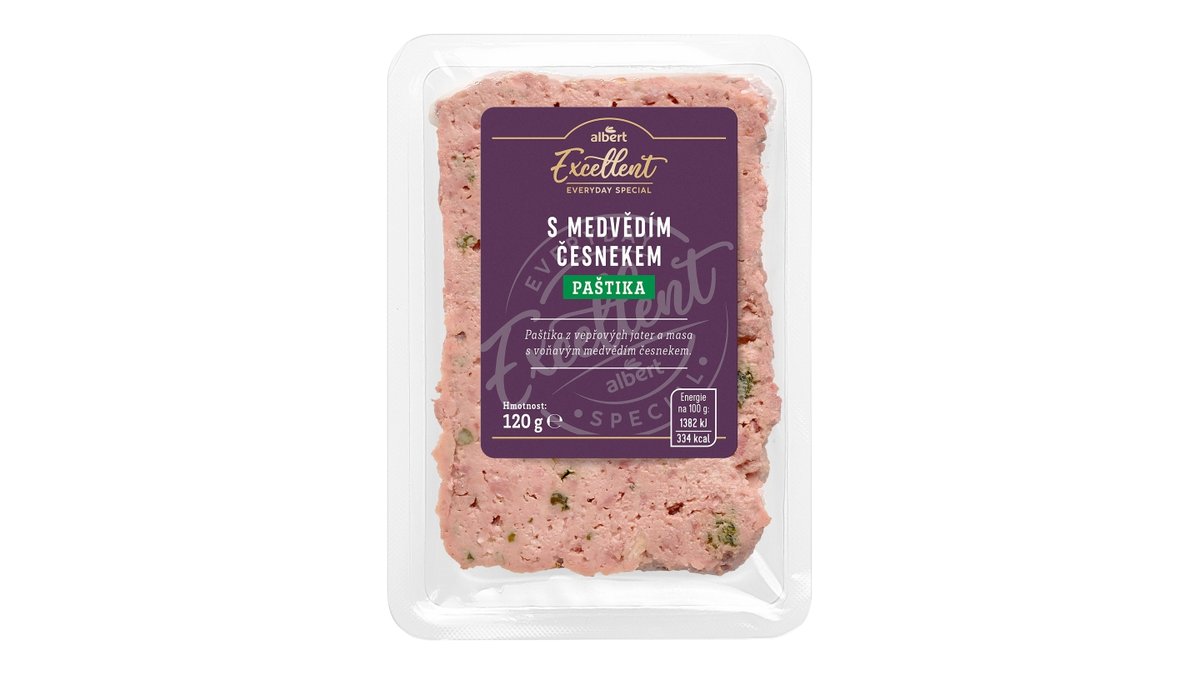 Albert Excellent paštika s medvědím česnekem