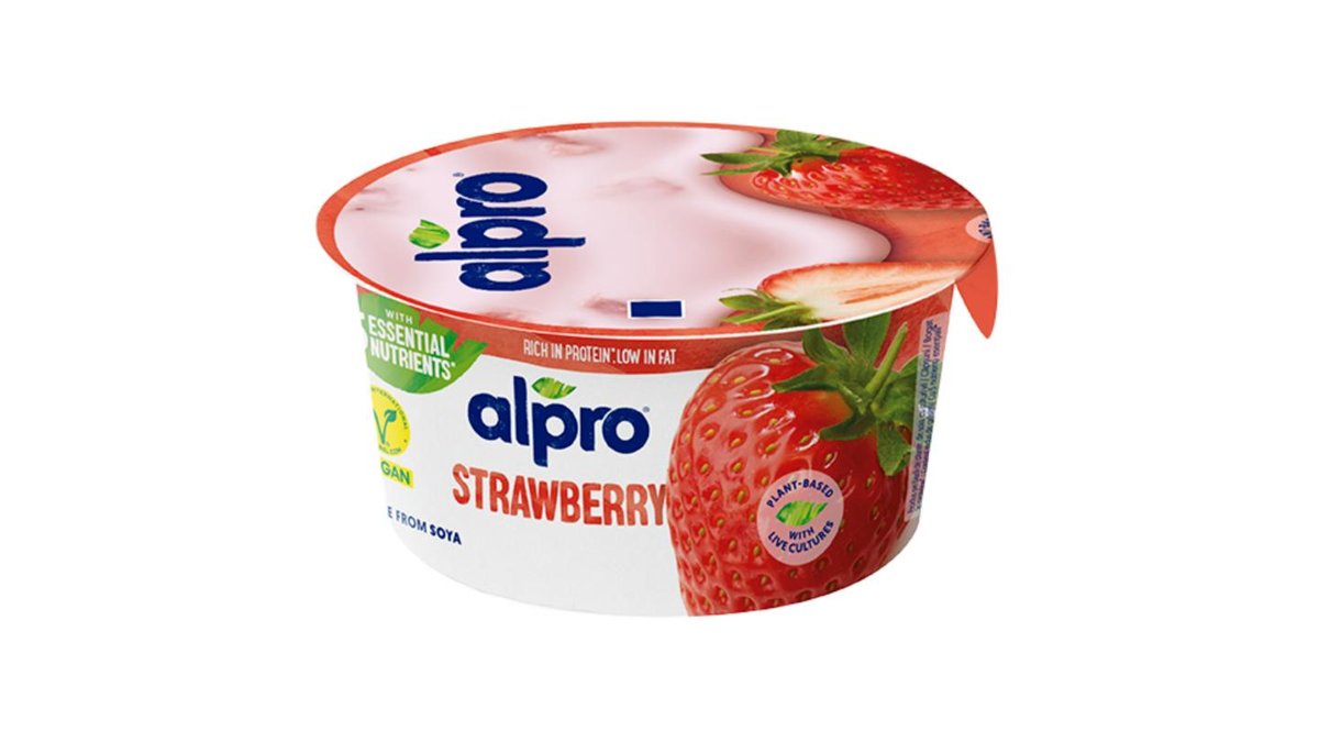 Alpro Sójová alternativa jogurtu jahoda, 150 g