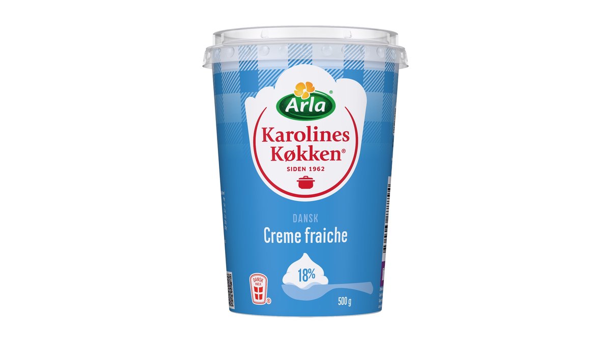 Creme fraiche 18%, Arla Karolines Køkken
