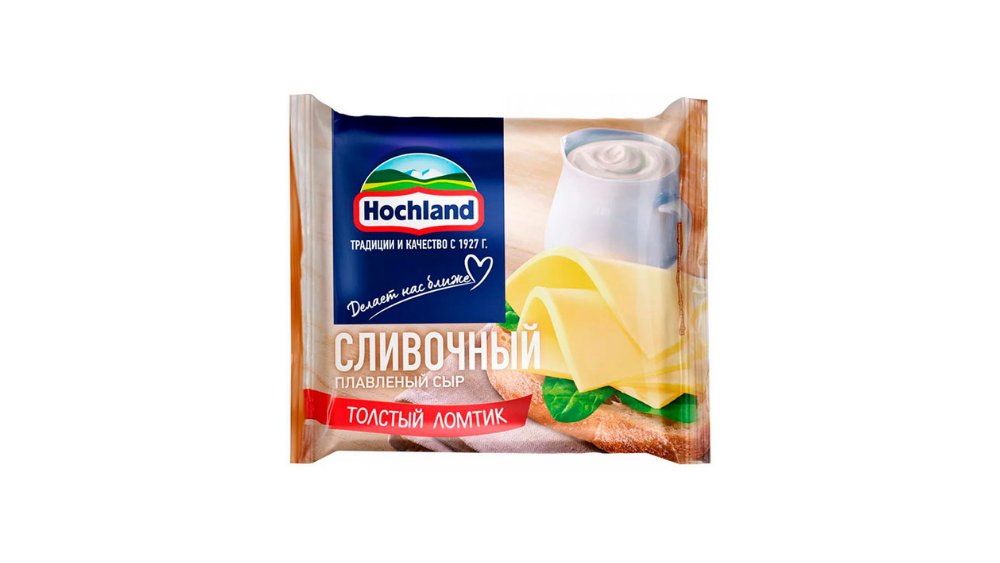Сыр HOCHLAND Плавленный сливочный 150г