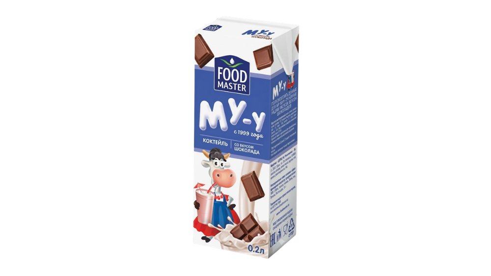 Коктейль Food Master со вкусом шоколада 200 мл