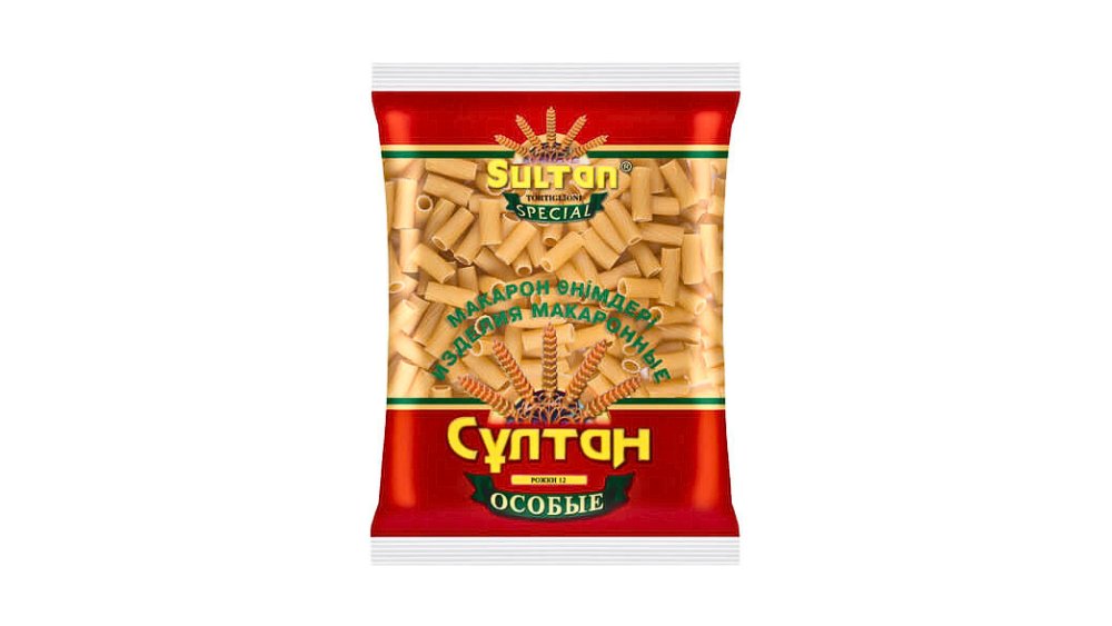 Султан, макароны султан 400 гр., рожки №12, шт.