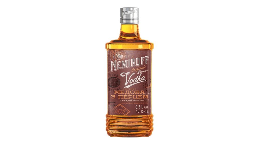 Настойка NEMIROFF Медовая с перцем 0,5л с/б
