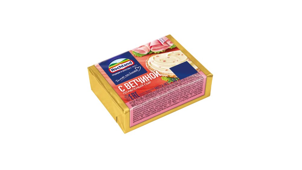Сыр HOCHLAND Пастообразный С ветчиной 50г м/у
