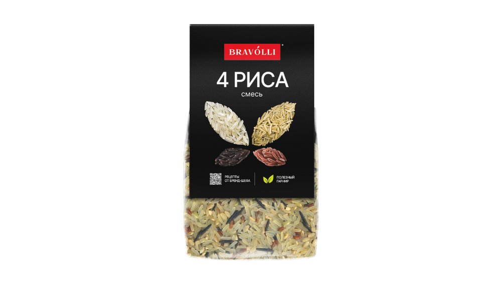 Крупа Ярмарка рис платинум Смесь 4 риса 350г