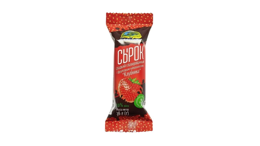 Сырок KAR KARA В шоколадной глазури Клубника 36г м/у