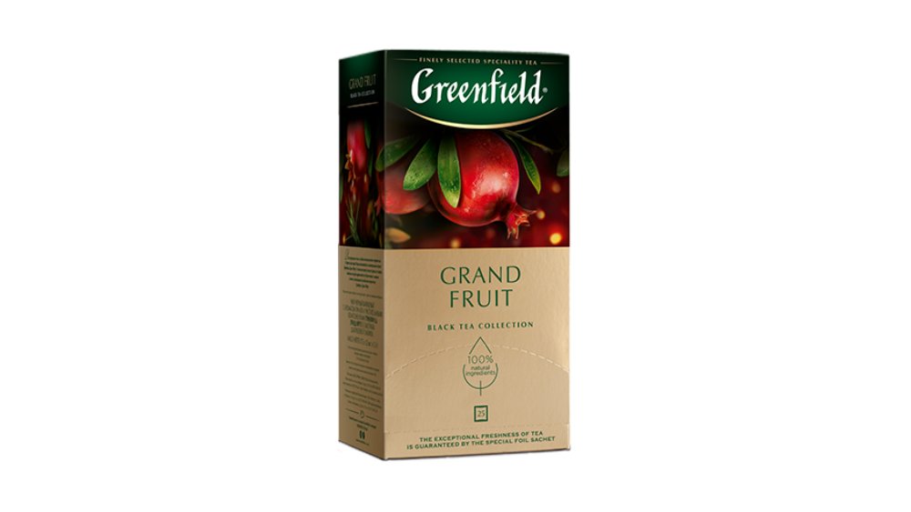 Чай Greenfield grand fruit черн 1,5гх25шт пак