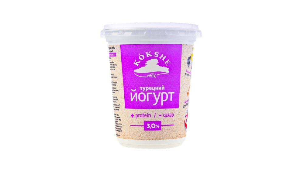 Йогурт KOKSHE MILK Турецкий 3% 360г п/у
