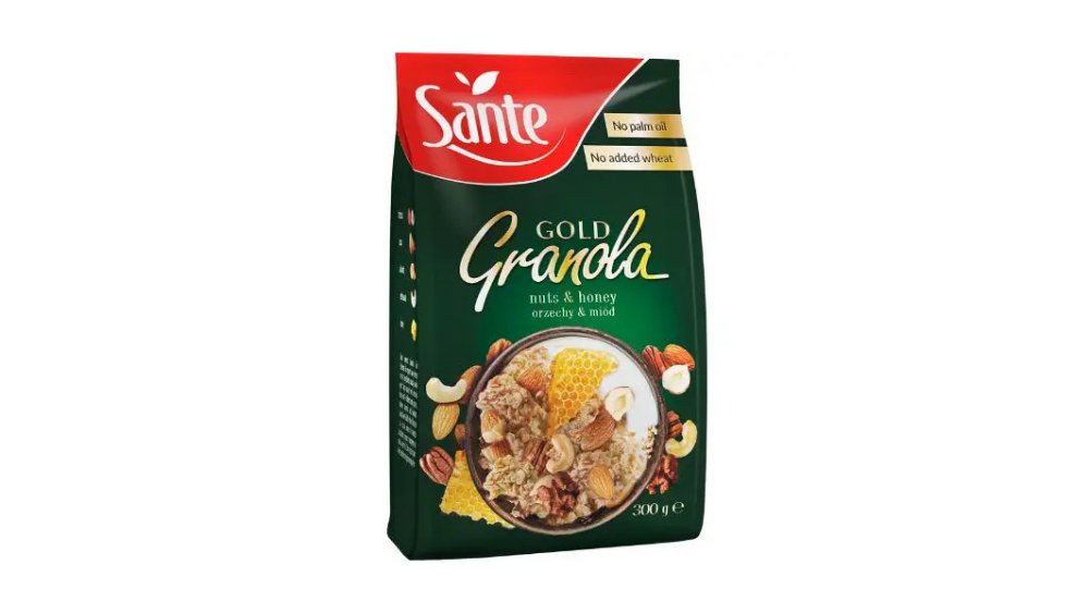 Гранола SANTE Gold С орехами 350г м/у