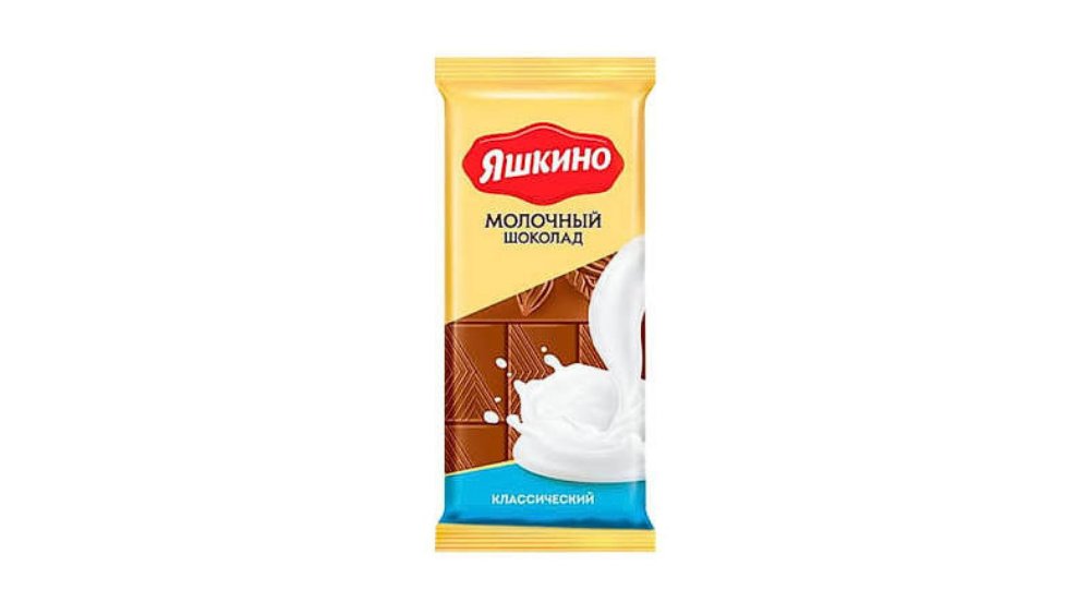 Шоколад ЯШКИНО Молочный Классический 90г м/у