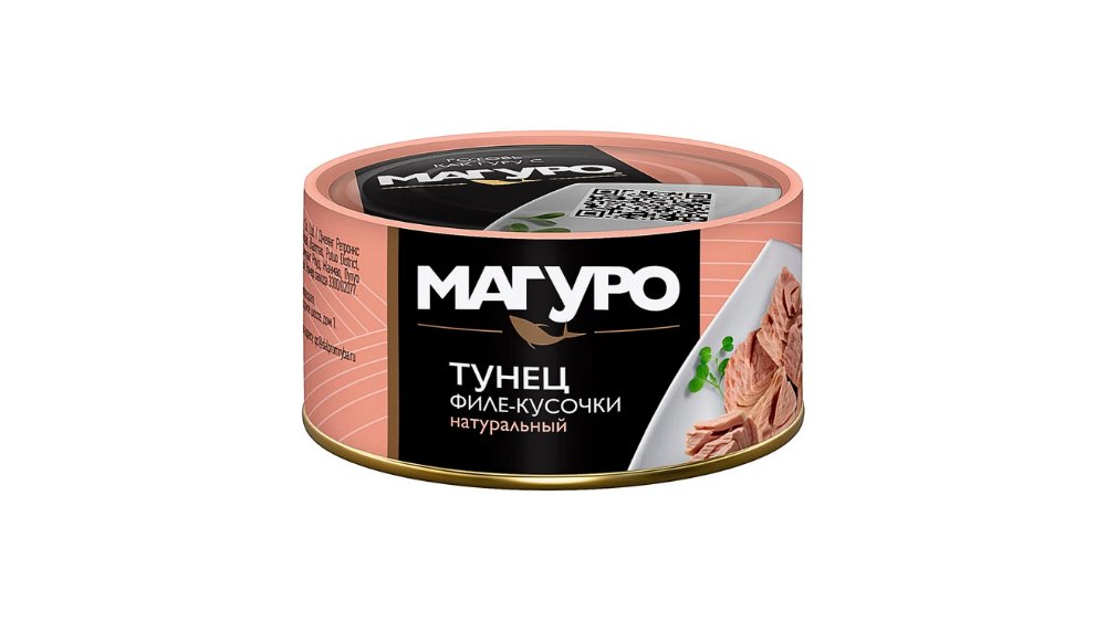 Тунец Магуро филе кусочки в заливке 170 г