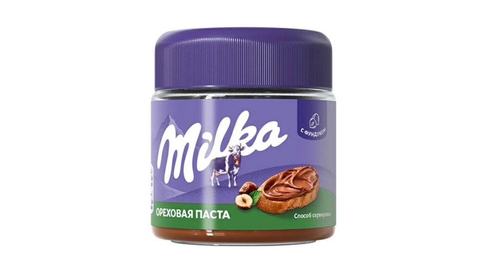 Паста MILKA Ореховая С добавлением какао 180г