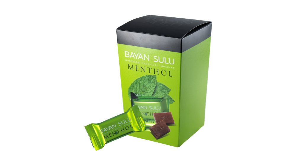 Шоколад BAYAN SULU Menthol 200г кор