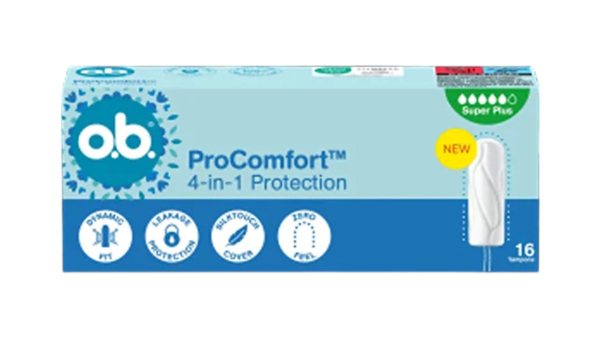 O.B. ProComfort Super+ tampoonid 16tk