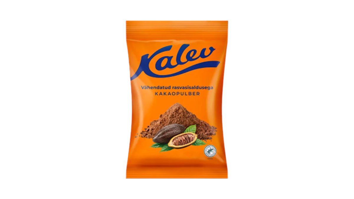 Kalev vähendatud rasvasisaldusega kakaopulber 150g