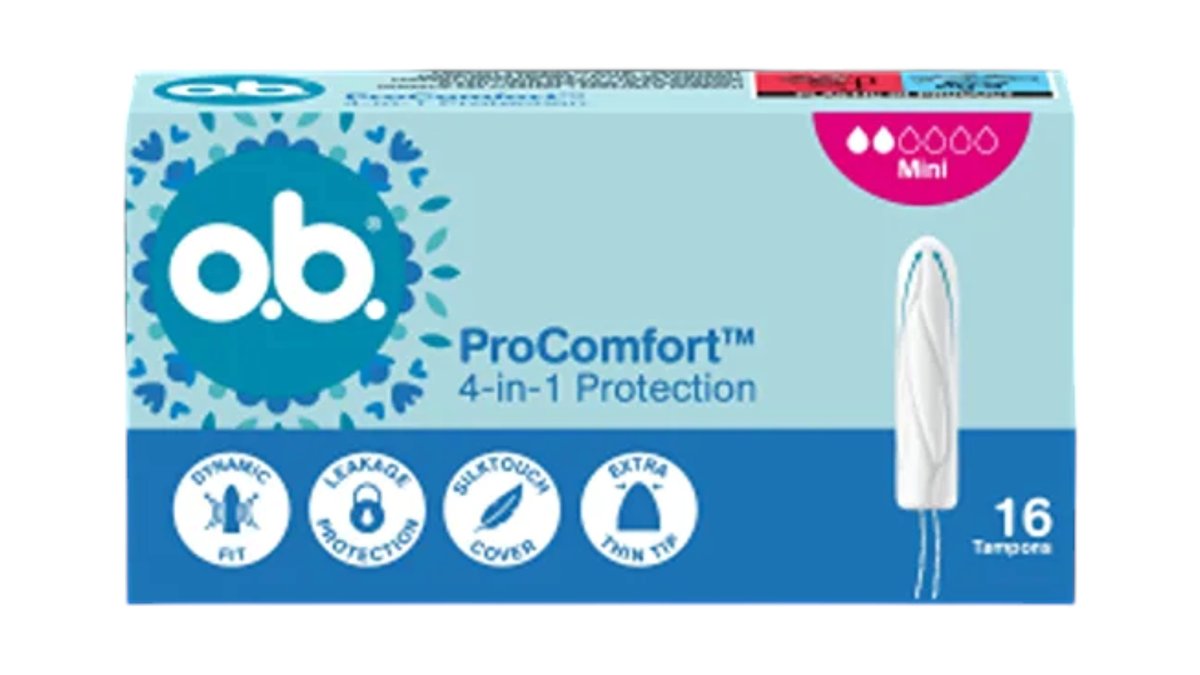 O.B. ProComfort Mini tampoonid 16tk