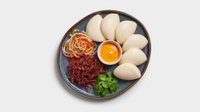 Objednať Bao buns korean barbecue beef sharing plate