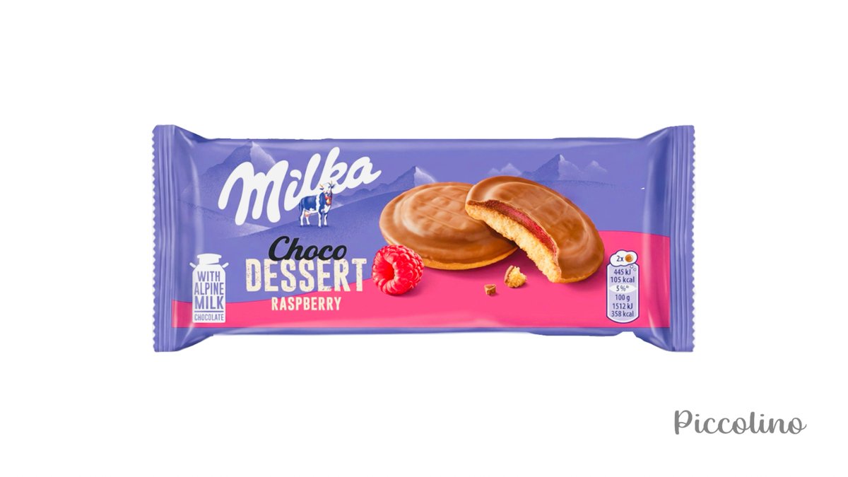 Milka Choco Dessert Raspberry 147g