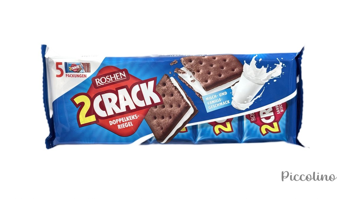 Roshen 2Crack Milch-Vanille 190g