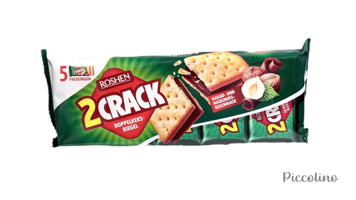 Roshen 2Crack Kakao-Haselnuss 190g