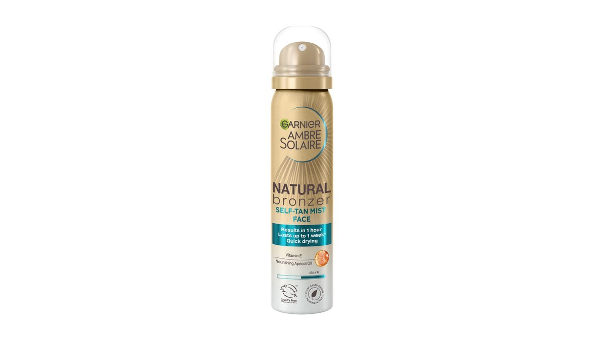 Garnier Ambre Solaire Natural Bronzer Self-Tan Mist Face Dark