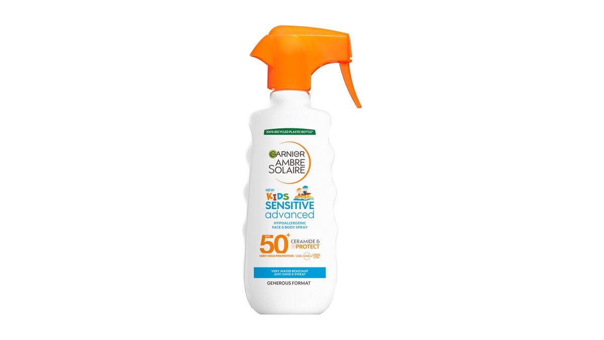 Garnier Ambre Solaire Sensitive Advanced Kids Face & Body Spray SPF50+