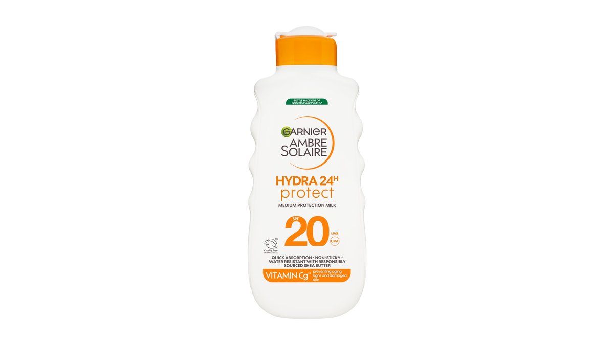 Ambre Solaire Hydra 24H Protect Sun Protecting Milk SPF20, Garnier 175 ml