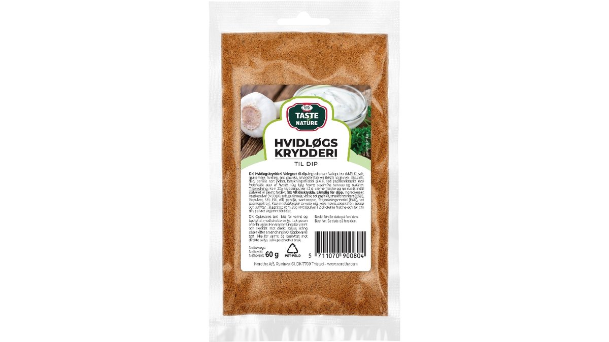 Ton hvidløgs krydderi 60 g