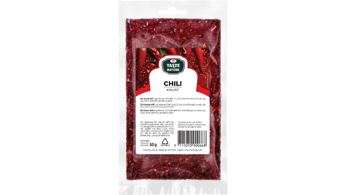 Ton knust chili 50 g