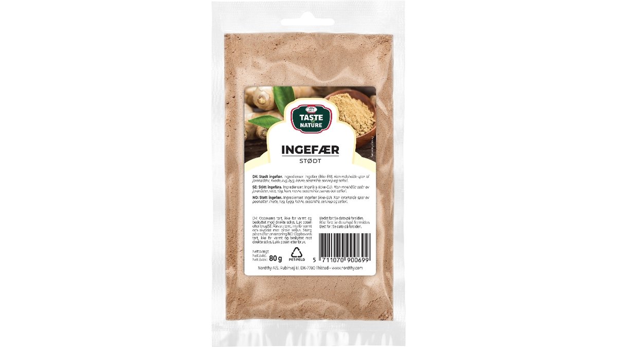 Ton ingefær stødt 80 g