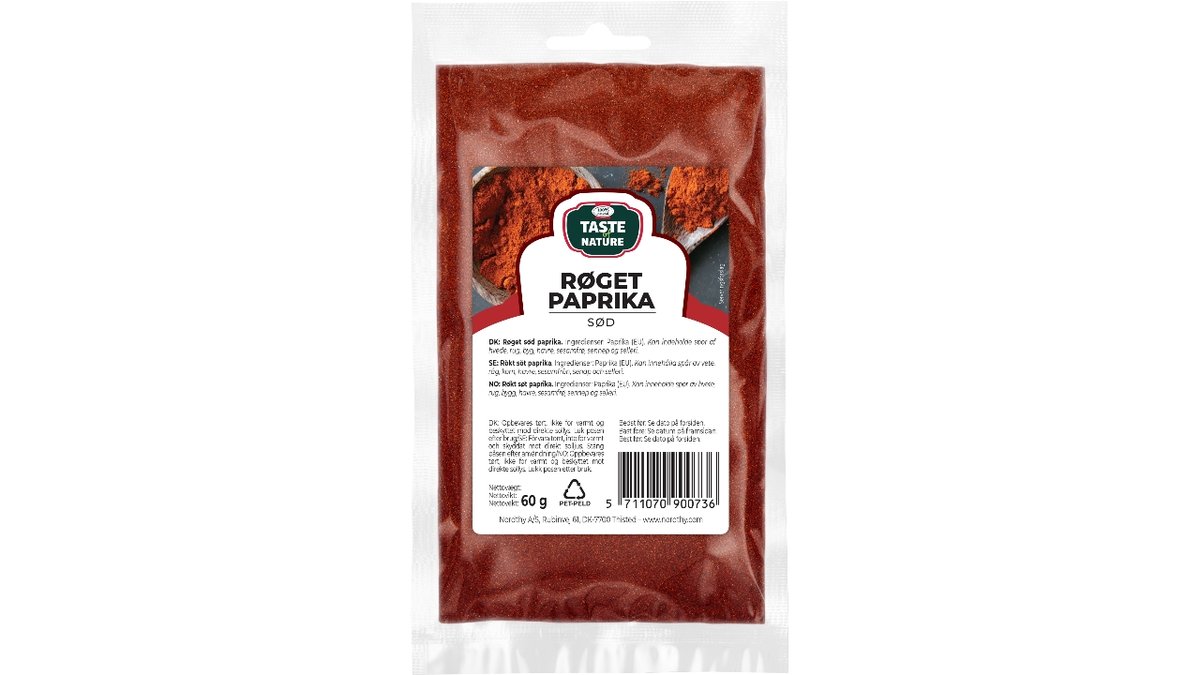 Ton paprika røget 60 g
