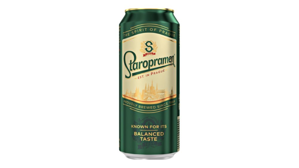 Пиво STAROPRAMEN Premium 0,5л ж/б