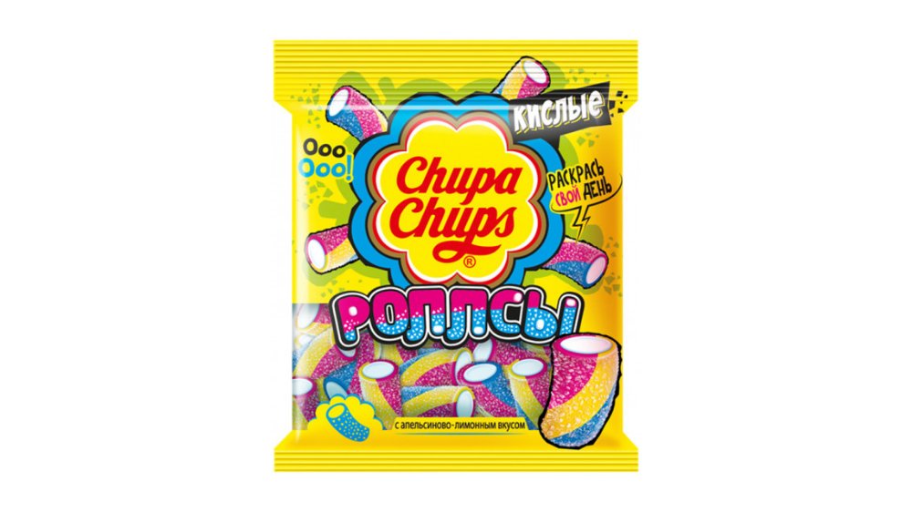 Мармелад жевательный Chupa Chups трубочки 70 г