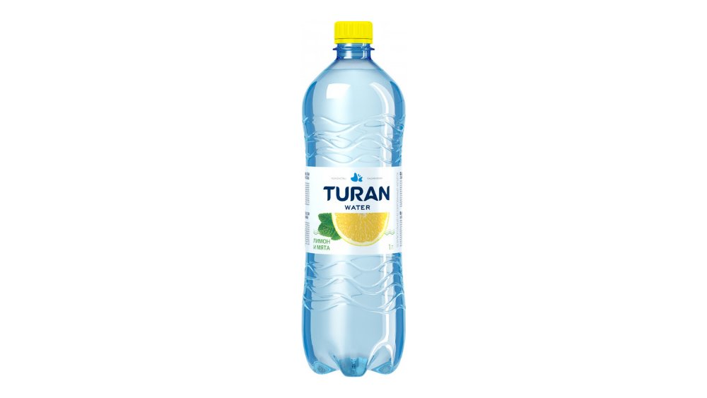 Вода Turan лимон-мята негазированная 0,5 л